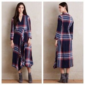 Isabella Sinclair (Anthropologie) Tartan Dress